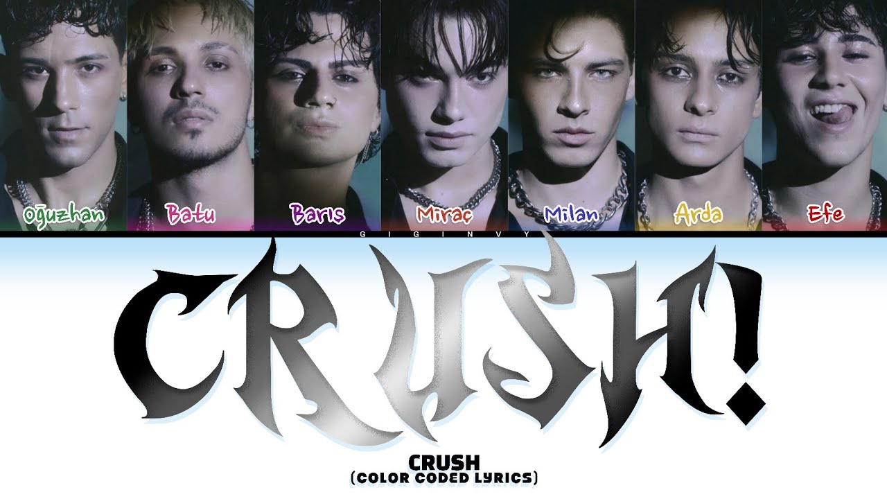 CRUSH CRUSH! Lyrics (Color Coded Lyrics)