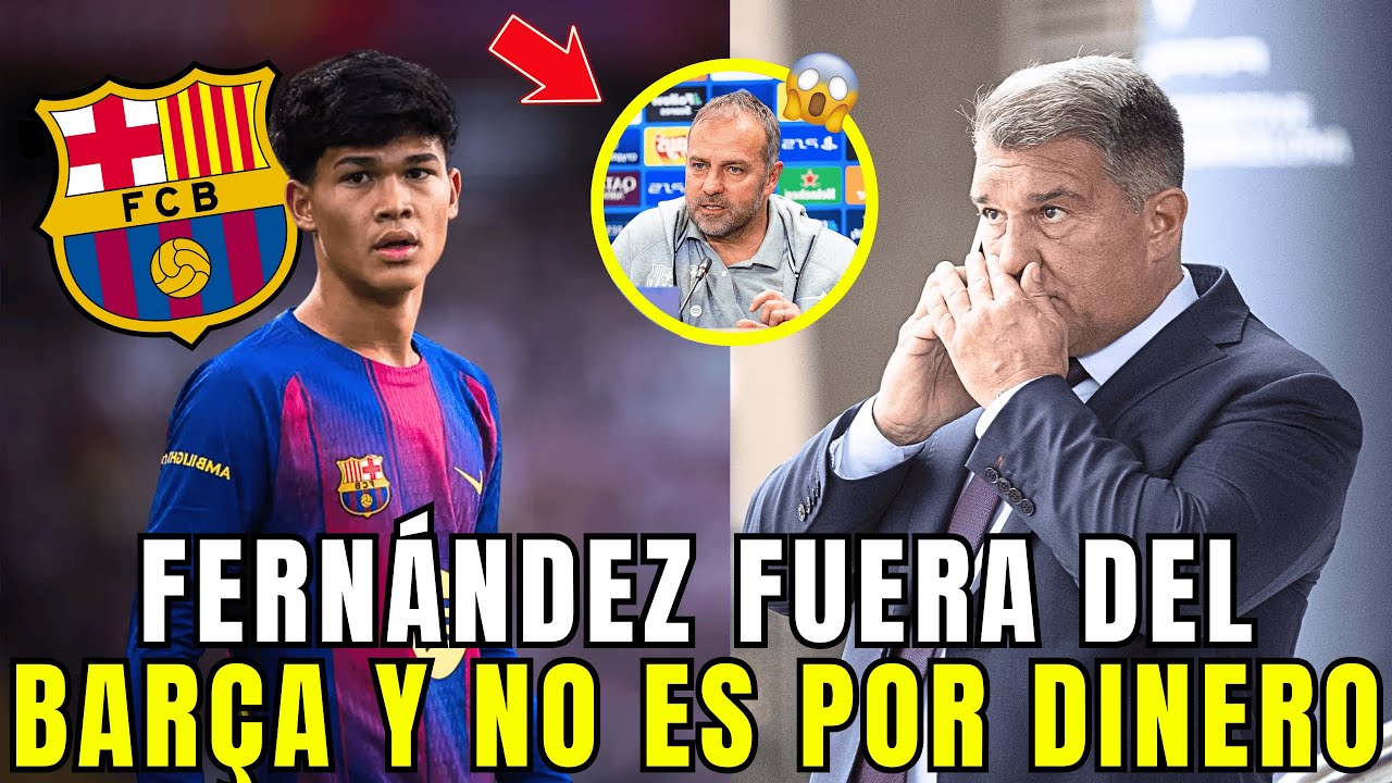 BOMBA INTERNA DRO FERNÁNDEZ APARTADO DEL BARÇA CAOS TOTAL! NOTICIAS BARÇA HOY