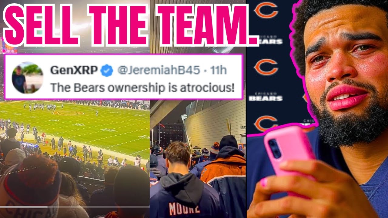 Chicago Fans CRUSH Bears Ownership w SELL THE TEAM CHANT! Caleb Williams' BLASTED by Seahawks!