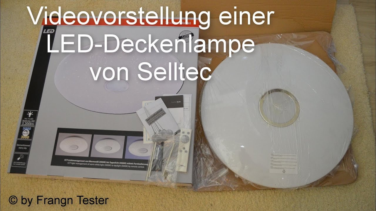 LED Deckenlampe - von Selltec