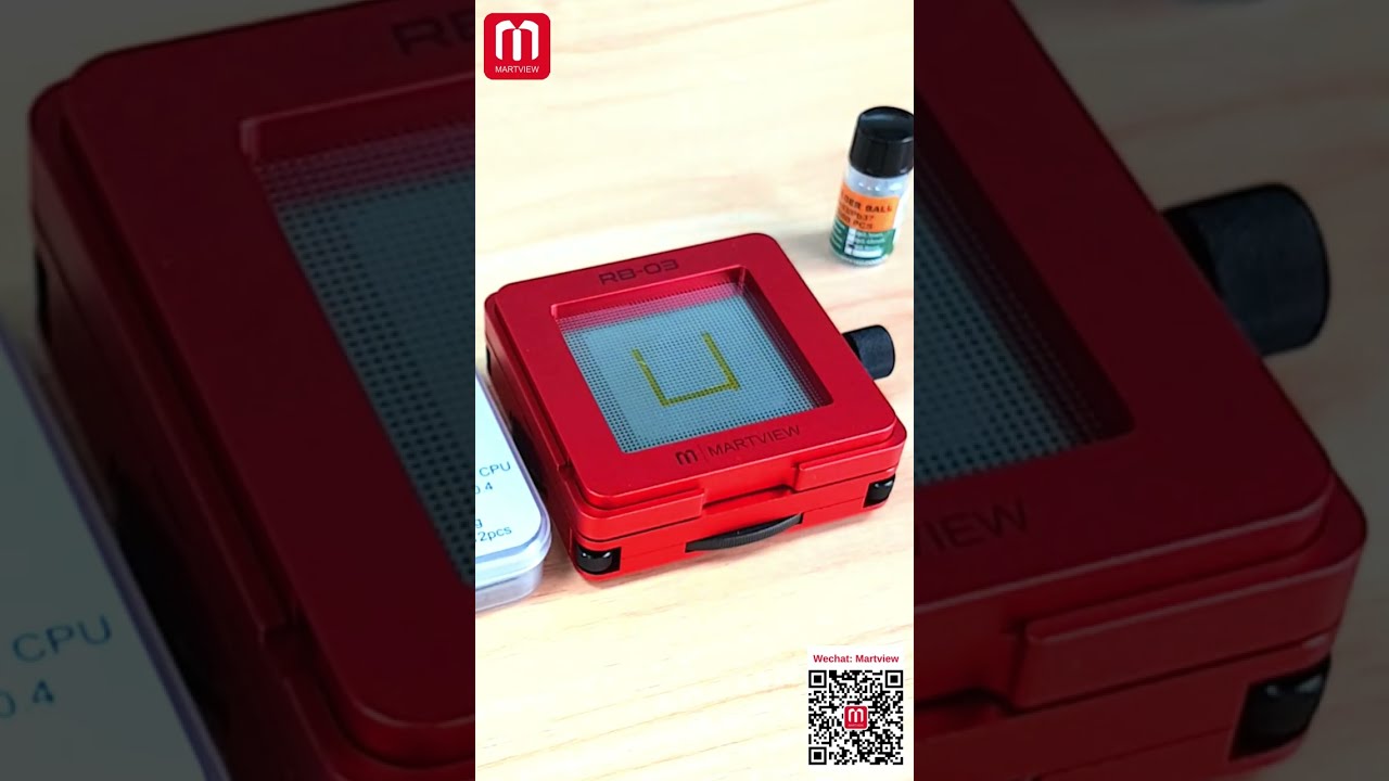 Martview RB-03 Universal Solder Balls Demo