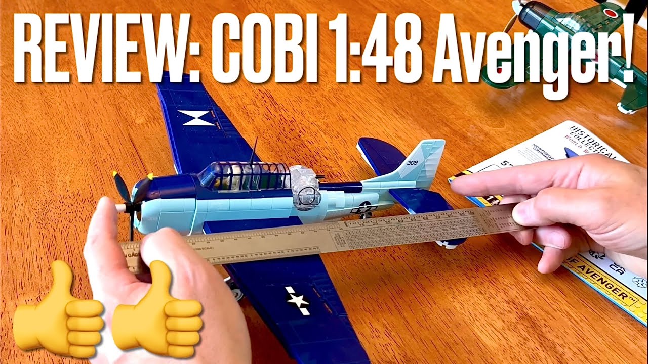 Casselman ON: REVIEW: COBI Grumman TBF Avenger Torpedo Bomber; An Amazing Gem! #cobifans #cobibricks