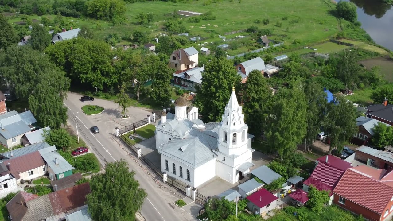Старая Коломна. Вояж над Коломенкой. Городищи. 4к - Kolomna 4k video sightseeing Kremlin