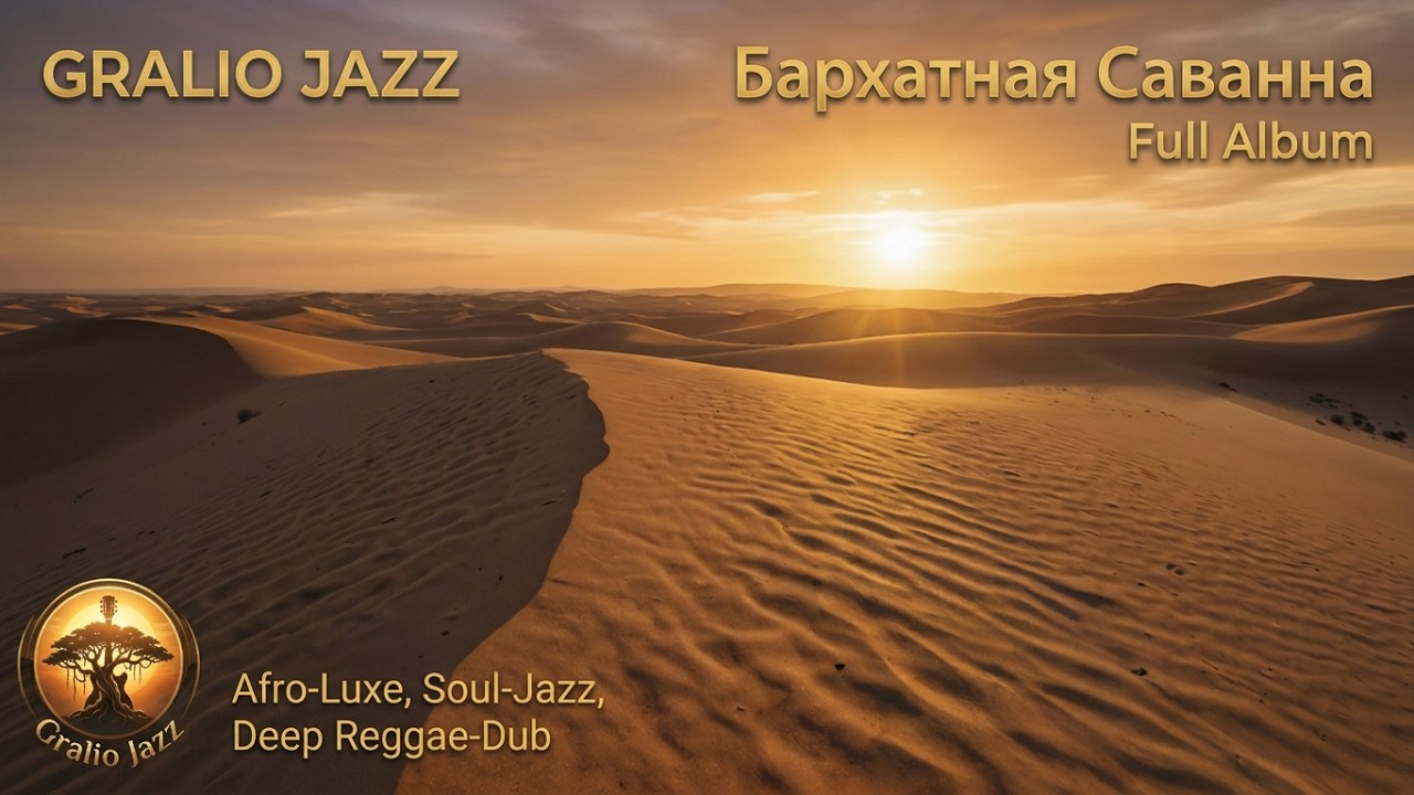 Gralio Jazz - Бархатная Саванна (Velvet Savannah), Full Album, Afro-Luxe, Soul-Jazz, Deep Reggae-Dub