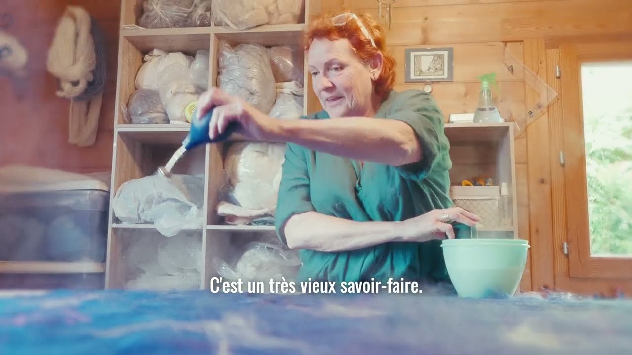 Maison Perrissin Fabert : à la rencontre de Mylène, feutrière à Passy, Haute-Savoie