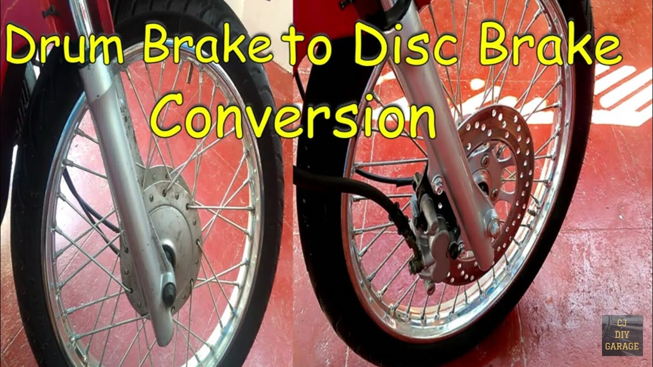 Front Drum Brake to Disc Brake Conversion