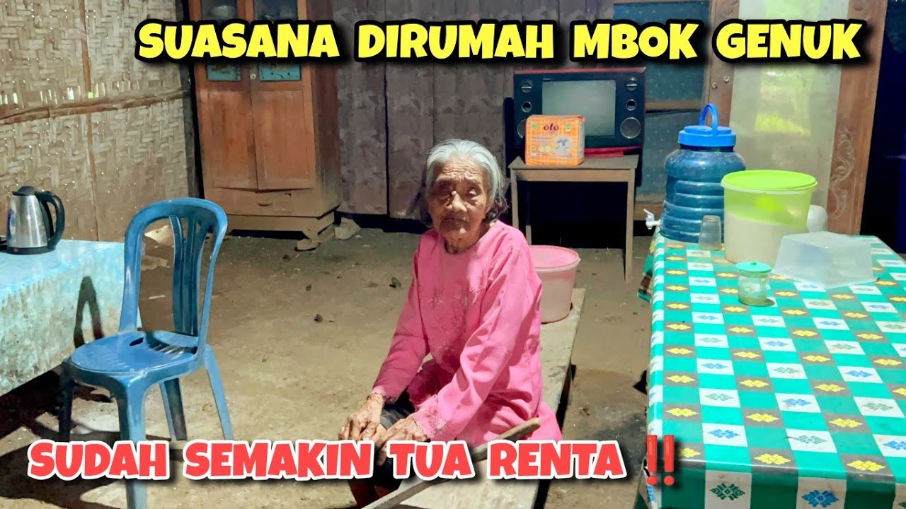 Mbok Genuk sudah semakin tua ‼️ Ingen cepat mati karena bosan hidup
