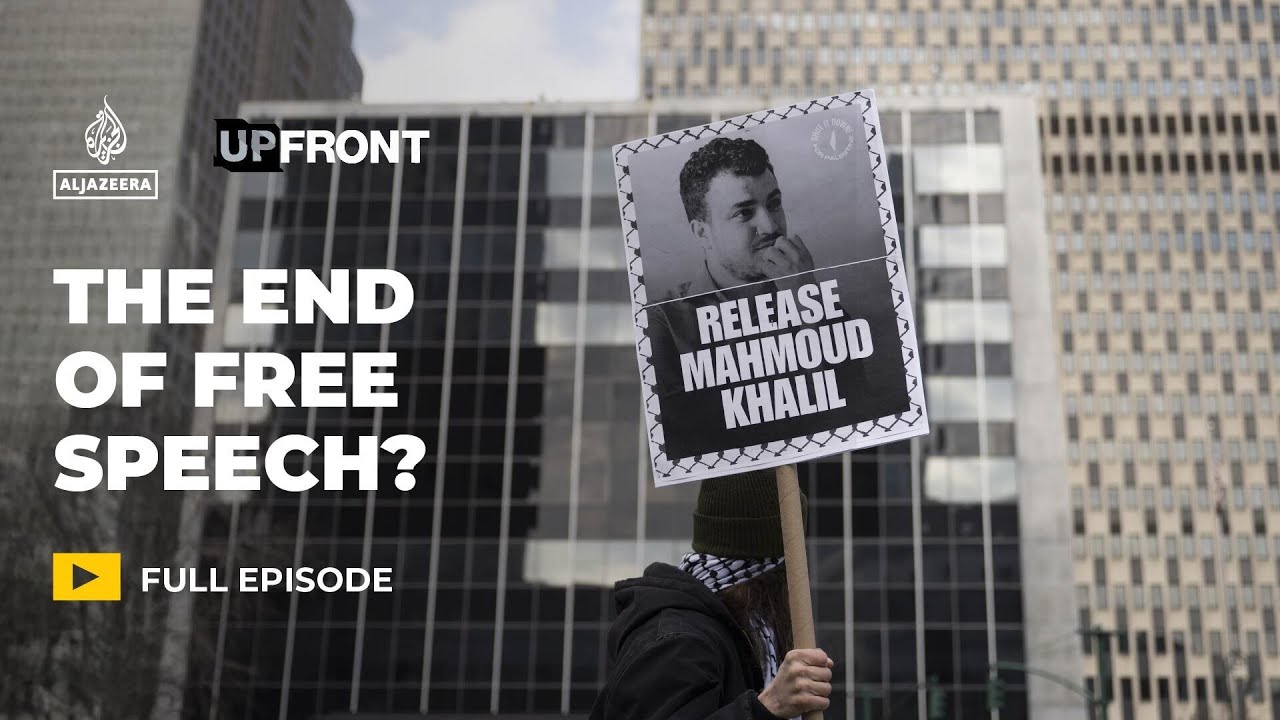 Mahmoud Khalil arrest: A step towards the end of free speech in the US? | UpFront