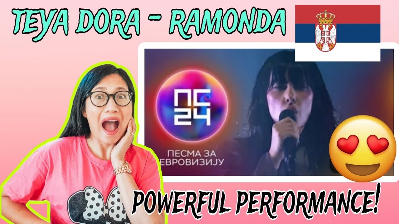Teya Dora - Ramonda, Polufinale 1 Pesma Za Evroviziju REACTION!