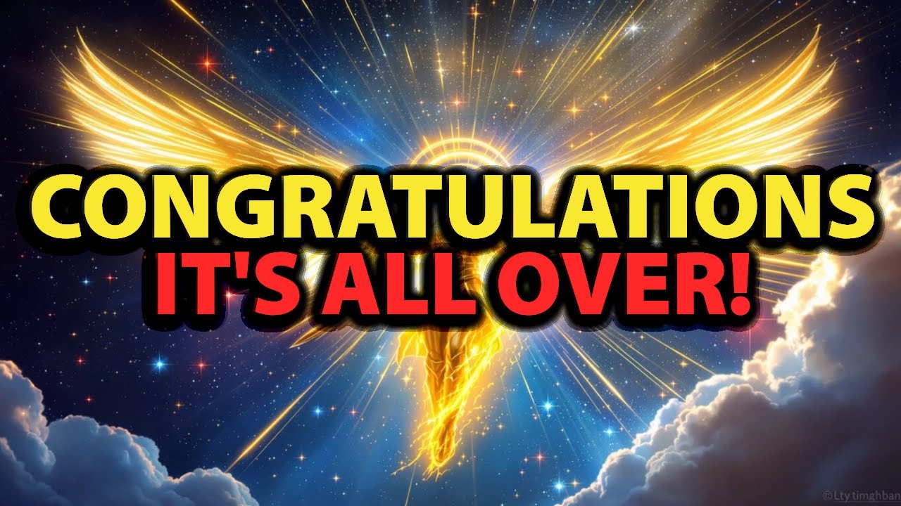 CHOSEN ONES: CONGRATULATIONS, IT'S DONE!YOU WILL NEVER HAVE TO GO THROUGH THAT AGAIN