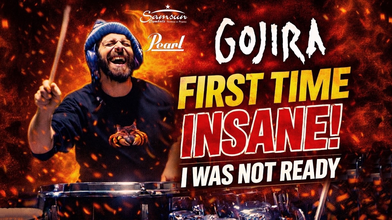 Gojira – L’Enfant Sauvage | First Attempt Drum Cover (No Rehearsal)