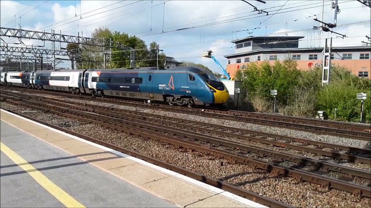 Rush Hour Trains at: Crewe, WCML, 14/05/21