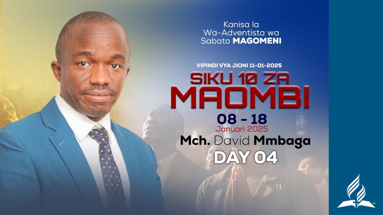 IBADA YA SABATO | SIKU 10 ZA MAOMBI | PR. DAVID MMBAGA | TAREHE 11.01.2025