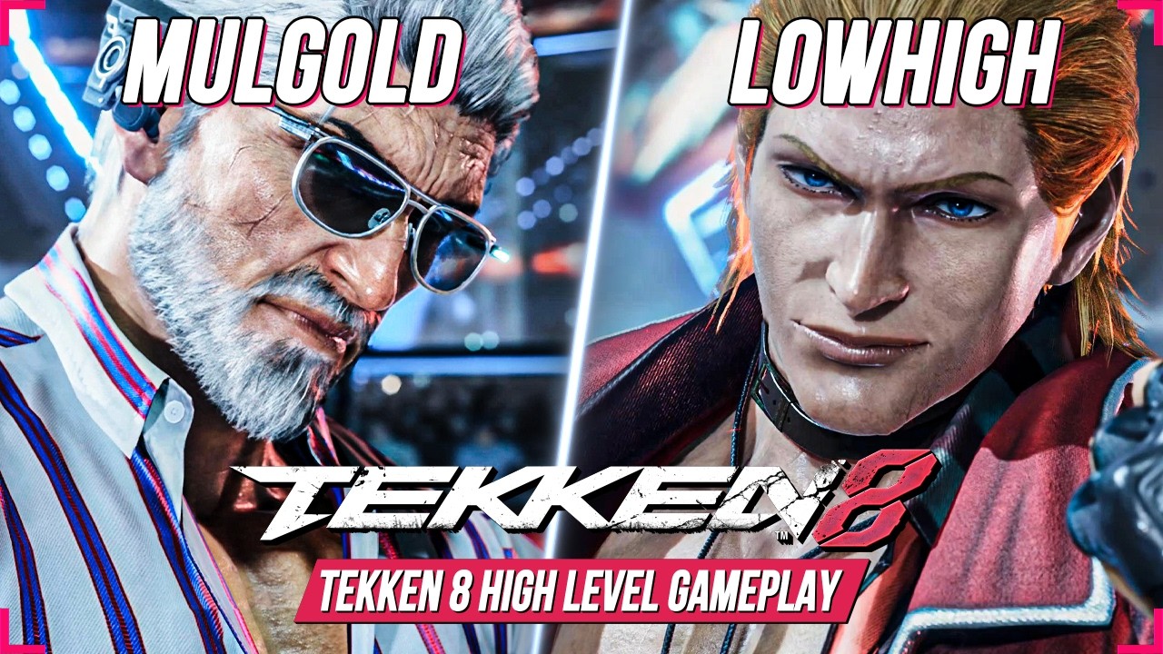 T8 ⚡ MulGold (VICTOR) против LowHigh (STEVE) 💪 Tekken 8 Pro Showdown | Безумно агрессивный матч