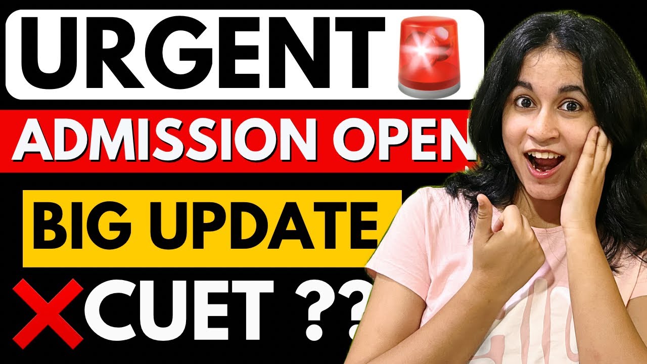 URGENT 🚨Admission OPEN - APPLY NOW !!  Saal barbaad nahi hoga