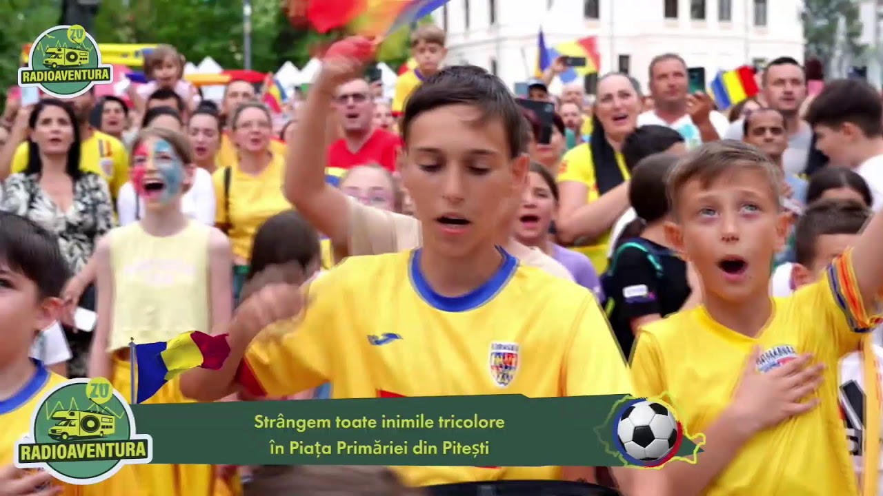 În Piața Primăriei din Pitești strângem galeria pentru România!