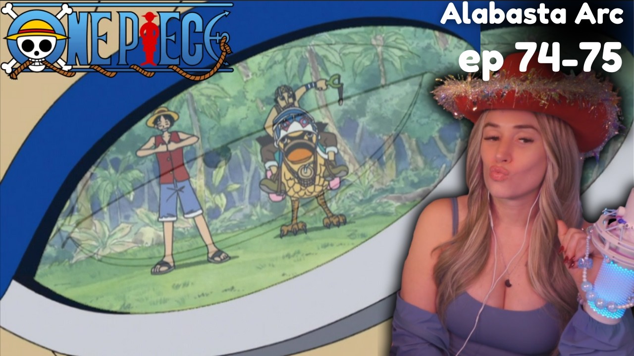 Baroque Works DRAMA! | One Piece ep's 74 & 75  (DUB Reaction)