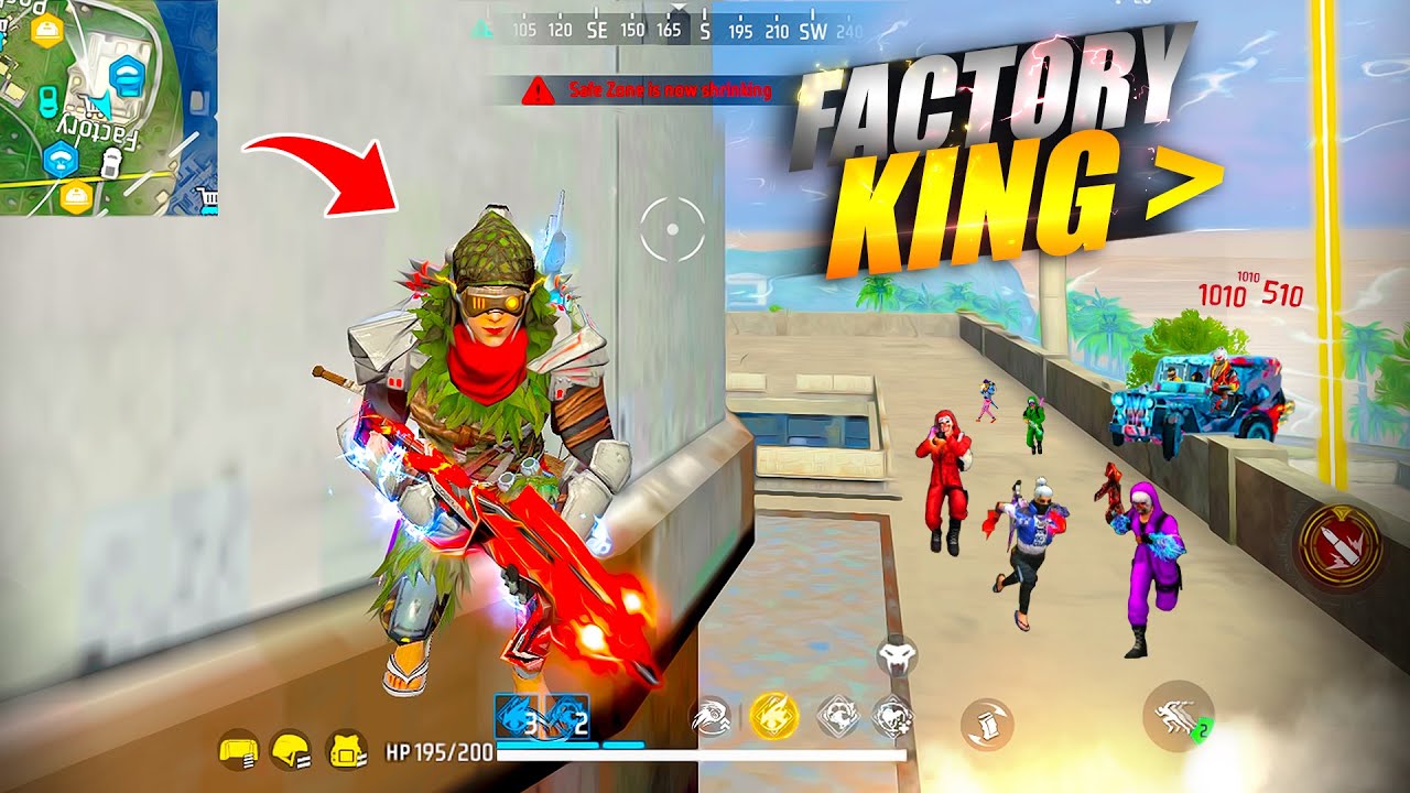 Factory King ?🔥Solo vs Squad Mp40 + AK47 🤯 24 Kills Total - Garena free fire | PK GAMERS #freefire