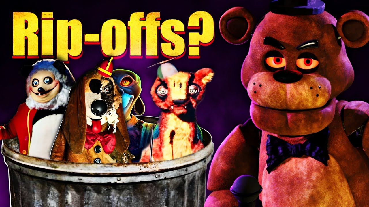 Плагиат фильмов по FNAF зашёл СЛИШКОМ далеко… (Страна чудес Вилли, Банановые Сплиты и т. д.)