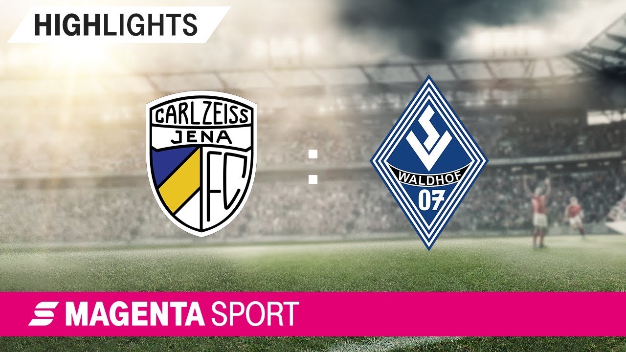 FC Carl Zeiss Jena - SV Waldhof Mannheim | Spieltag 5, 19/20 | MAGENTA SPORT
