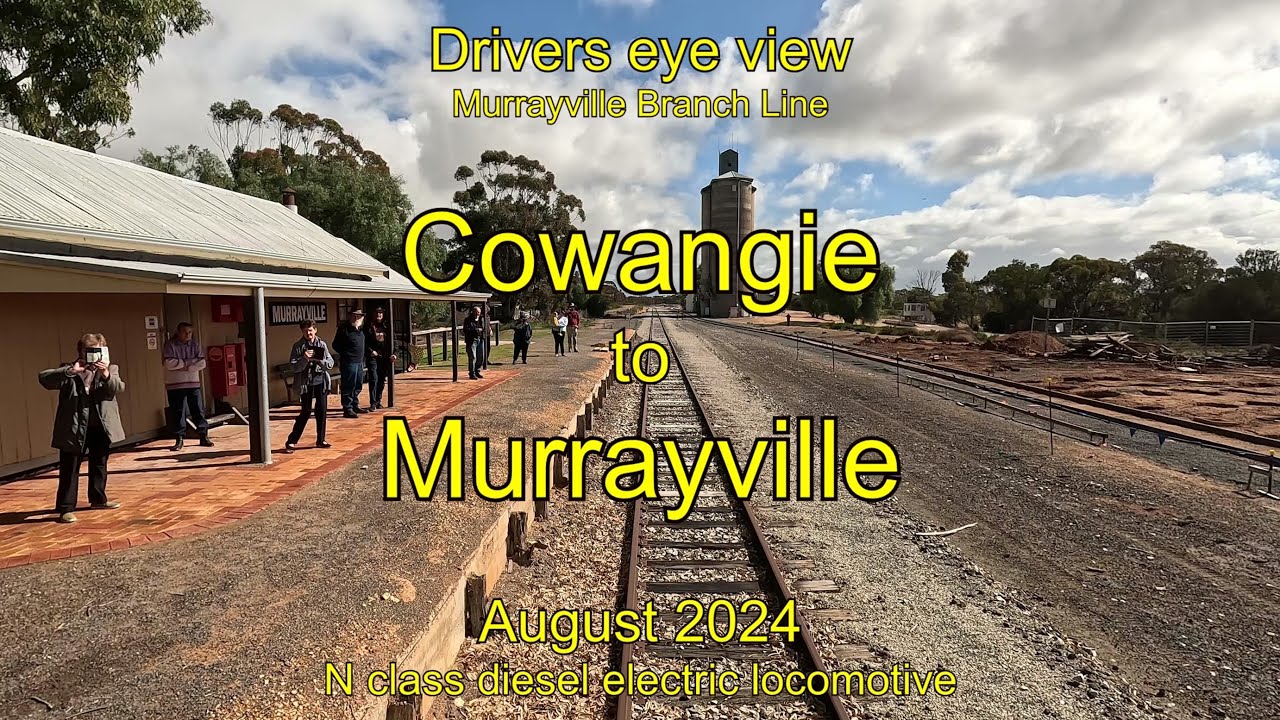 Drivers eye view, Cowangie to Murrayville, Aug 2024