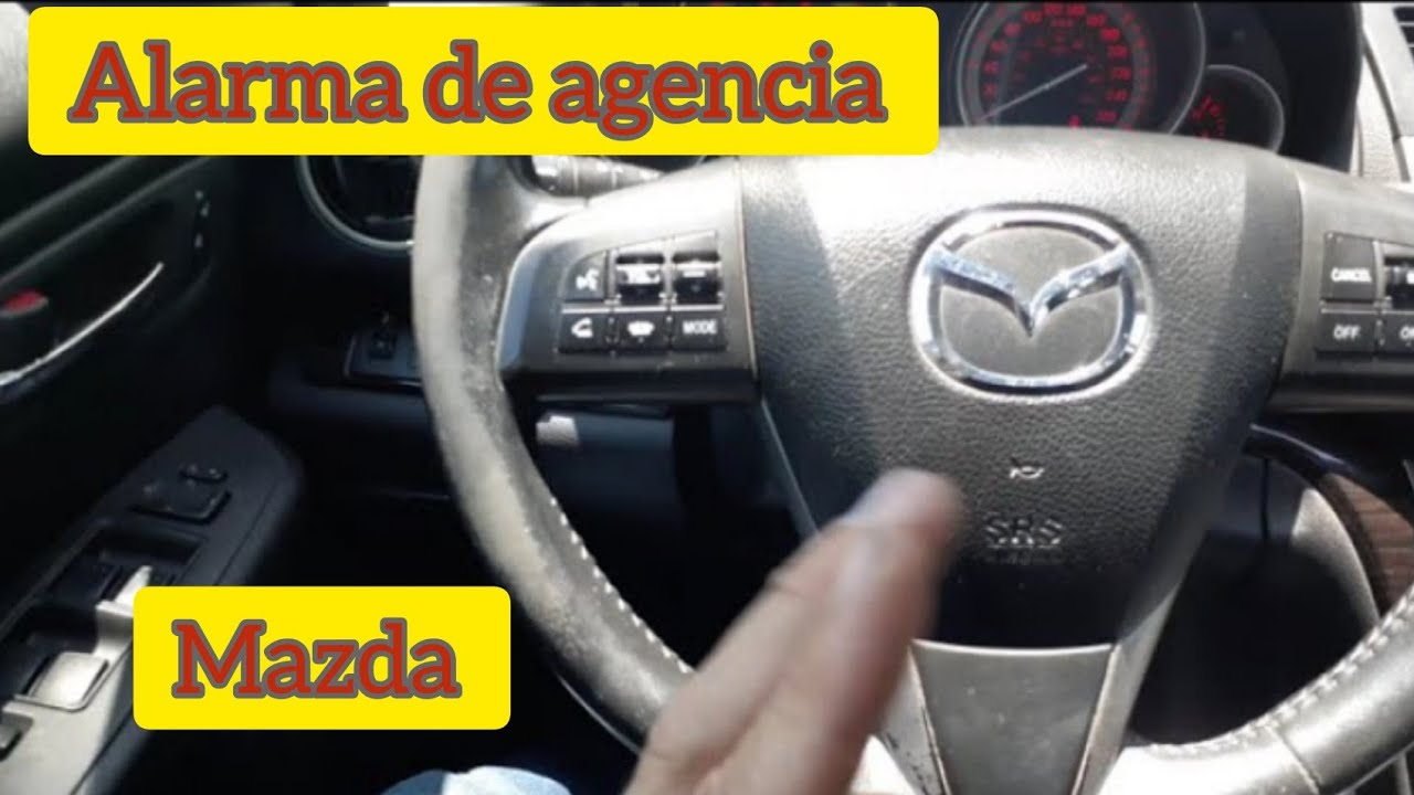 Mazda 6 alarma se dispara sin motivo solución// Humberto Eclipse