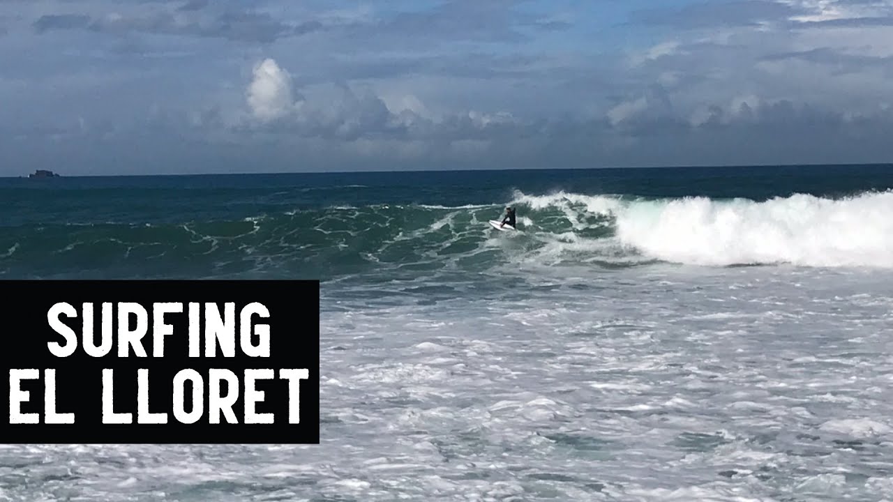 Surfing footage El Lloret 1.12.2020 (Vertical video)