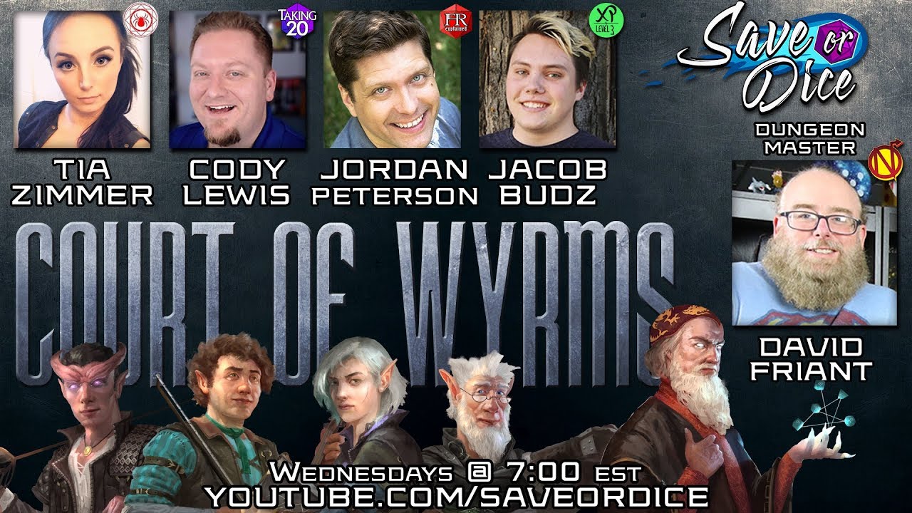 Save or Dice: Court of Wyrms - Ep 03 | Dungeons and Dragons Actual Play