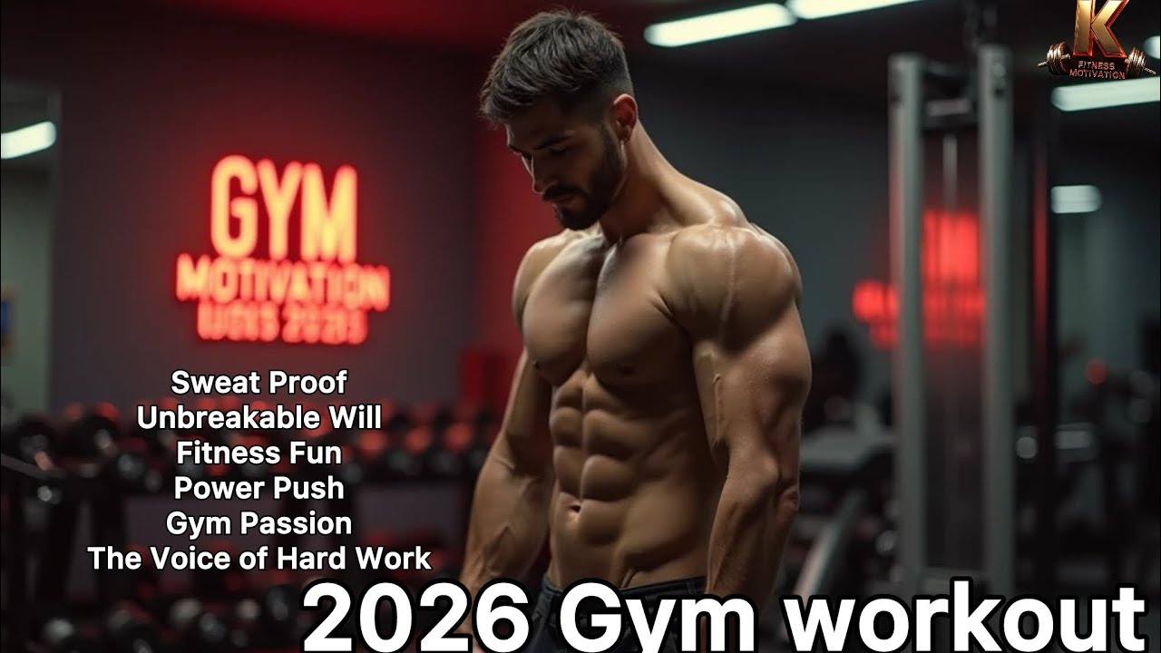 🏃‍♂️‍➡️Best Gym Workout Motivation 💪Hindi Song | High Energy Fitness Track👊 K 056