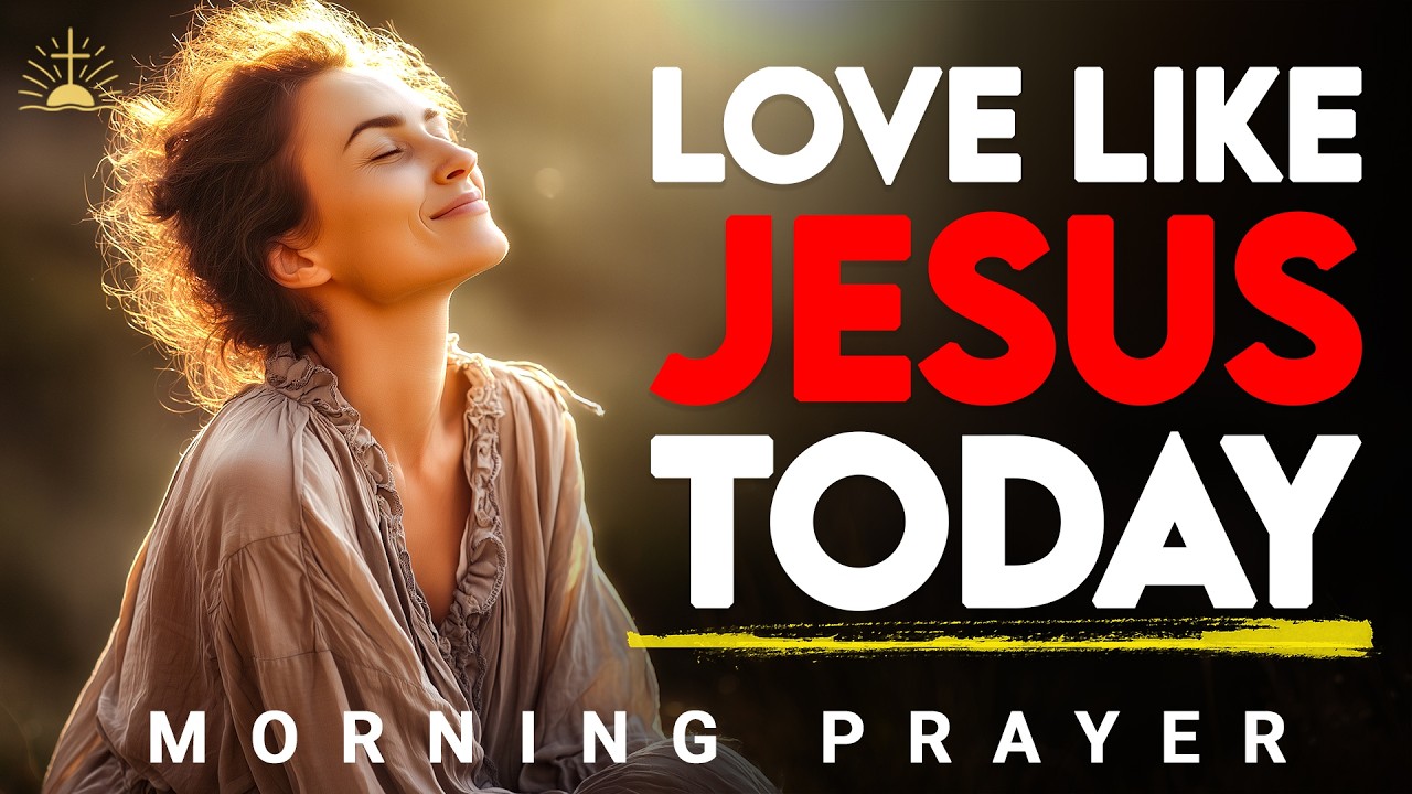 Jesus, Teach Me to Walk in Your Love Today | Morning Prayer