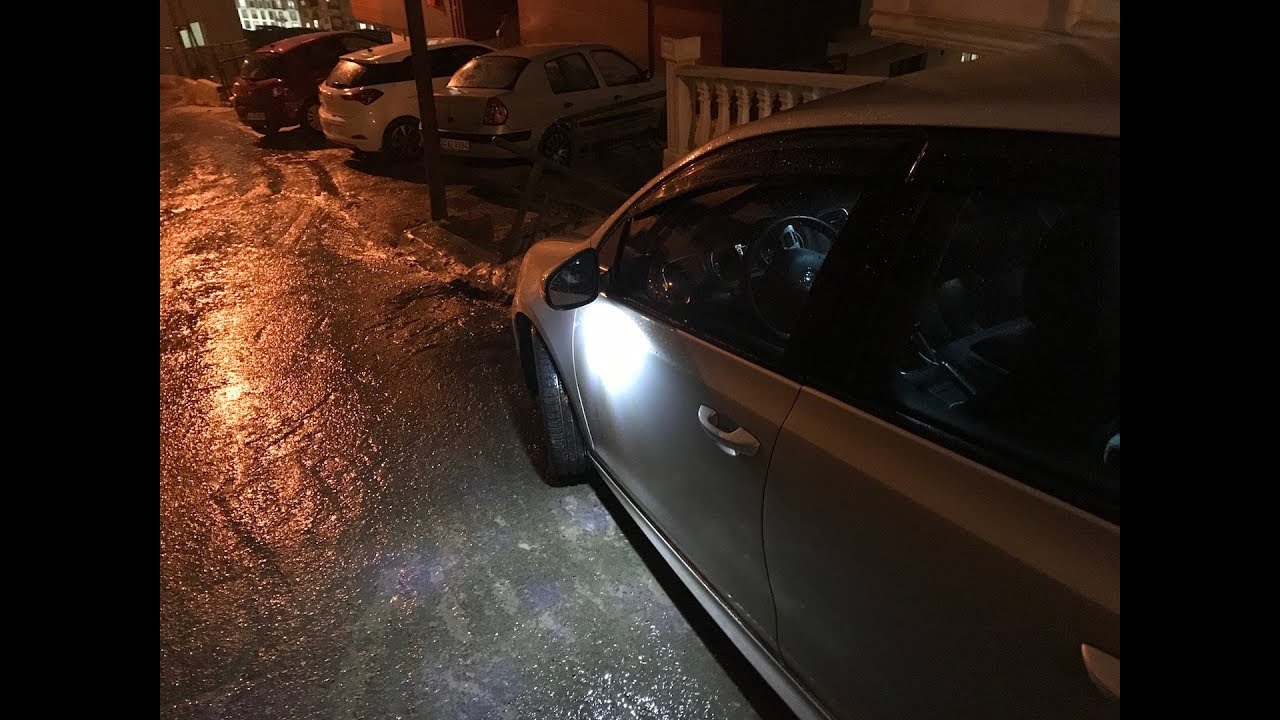 Volkswagen Golf/Jetta Ayna Altı Aydınlatma - Mirror LED Puddle Light Housing