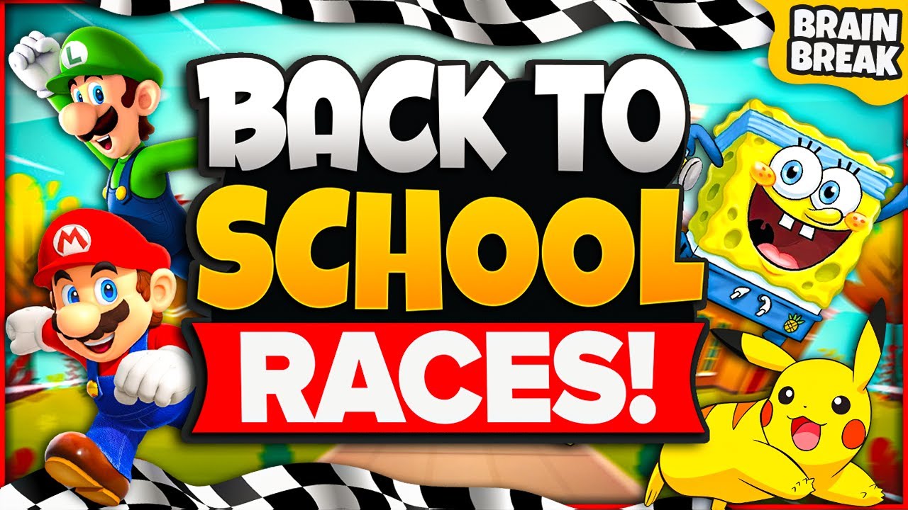 Back To School Races! | Brain Break | Back To School Games For Kids | Just Dance | GoNoodle