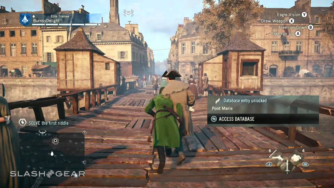 Assassin's Creed: Unity Xbox One gameplay
