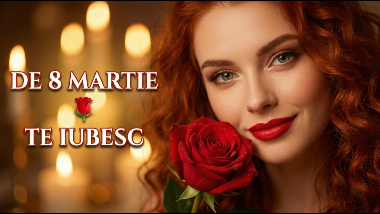 De 8 Martie &Icirc;ți Spun Că Te Iubesc ❤️🌹| Cea Mai Frumoasă Melodie de 8 Martie 2026