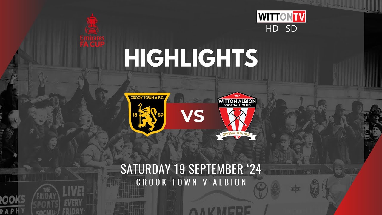 24/25  Match 10  FA Cup 2Q  14/09/2024  Away  v  Crook Town  Highlights