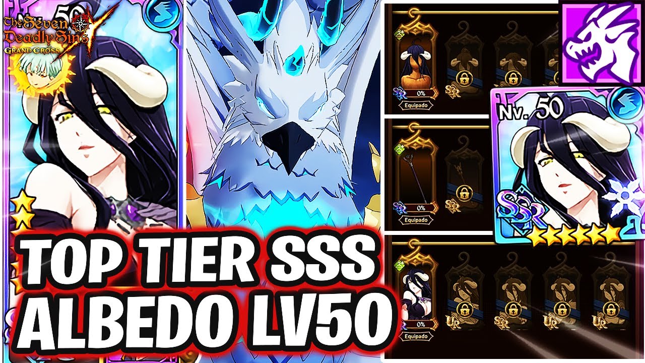 [🐦] PERO QUÉ ES ESTO? PRUEBO A ALBEDO LV50 en PÁJARO PISO 1, 2 & 3! - 7ds: Grand Cross