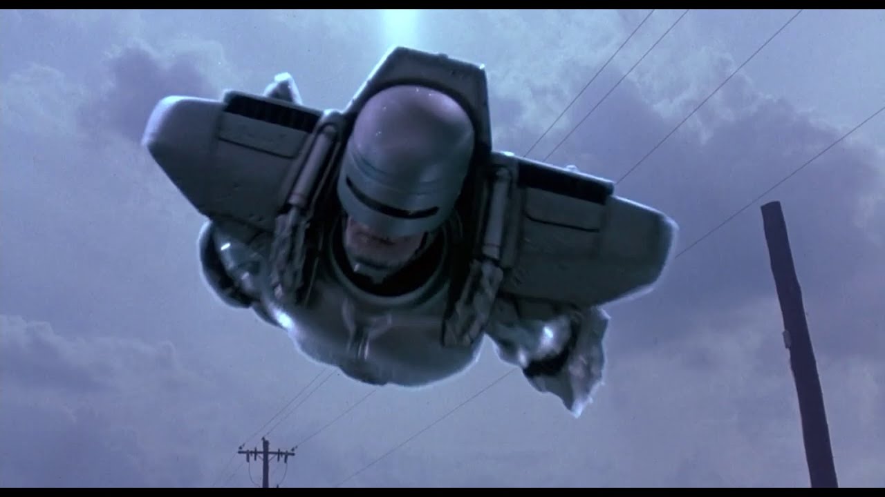 Flying Robocop - Robocop 3 (1993) HD