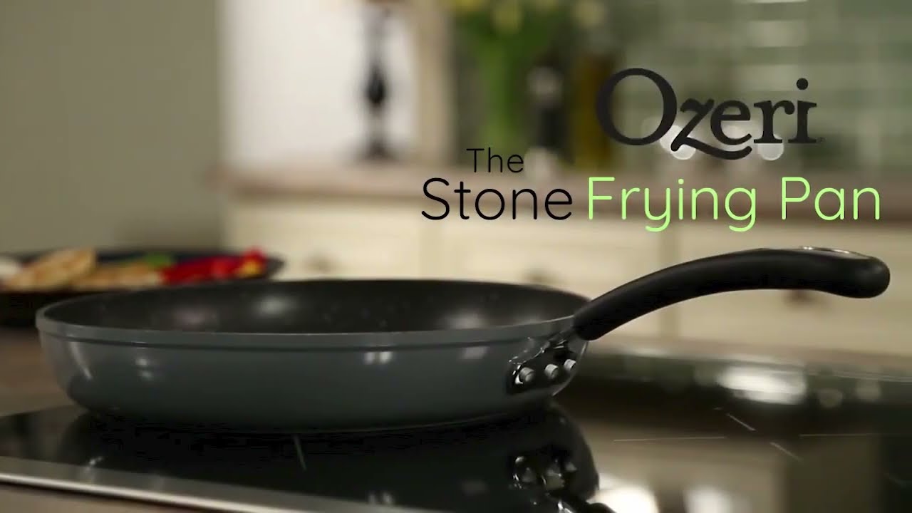 Stone Pan by Ozeri, with 100% PFOA-Free Stone-Derived Non-Stick Coating from Germany