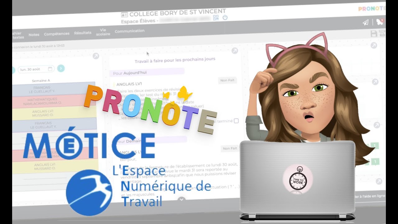 Les bases de Pronote