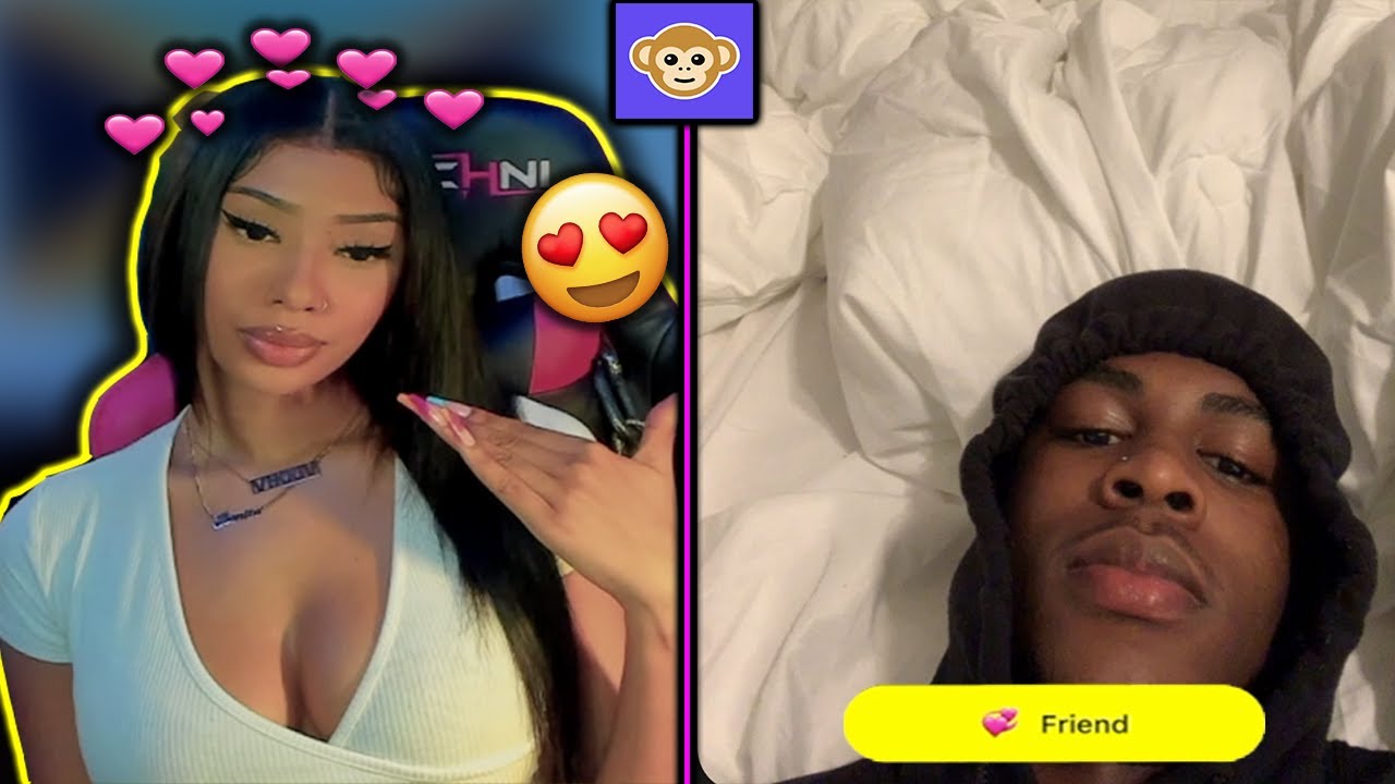 Trolling On The Monkey App Late At Night *Oh Hell No* 😂