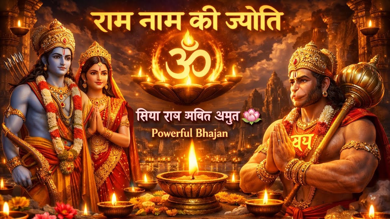 राम नाम की ज्योति जले 🔥 | श्री राम–हनुमान भक्ति गीत | Powerful Devotional Song हनुमत बल से पथ खुले 🚩