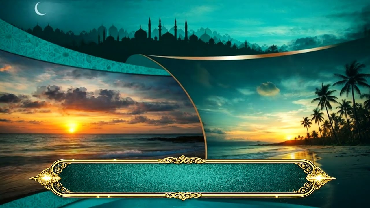 قالب اسلامي - قالب قرآن کریم - جاهز للتصميم -بدون حقوق FHD