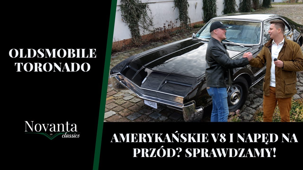 Oldsmobile Toronado jeździ fantastycznie - przekonaj się sam!