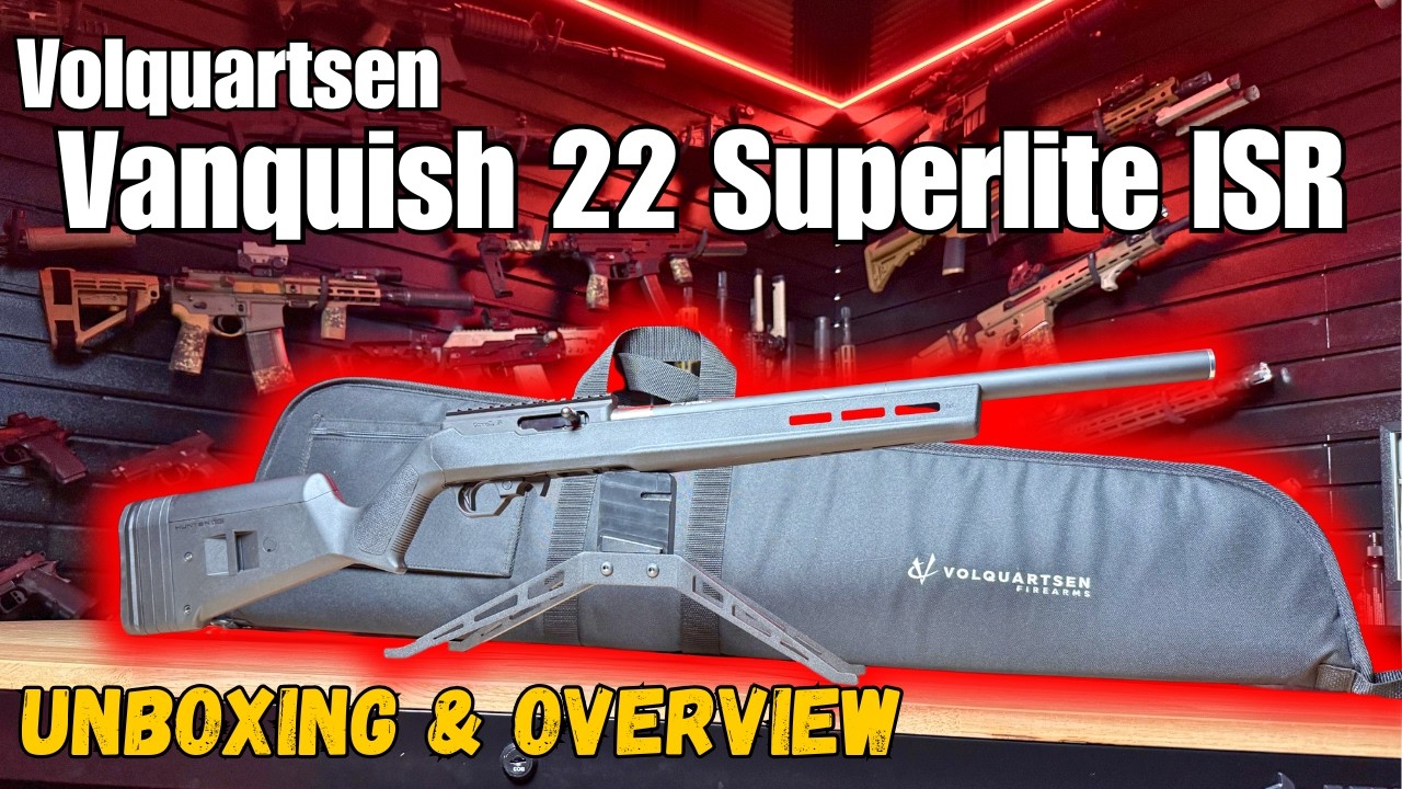 Volquartsen Vanquish 22 Superlite ISR | Распаковка и обзор