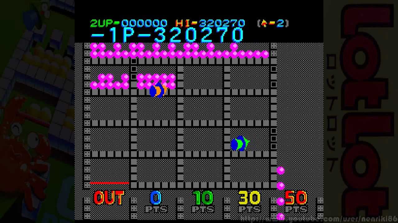 Lot Lot (FC · Famicom) video game port | 10-round session for 1 Player 🎮