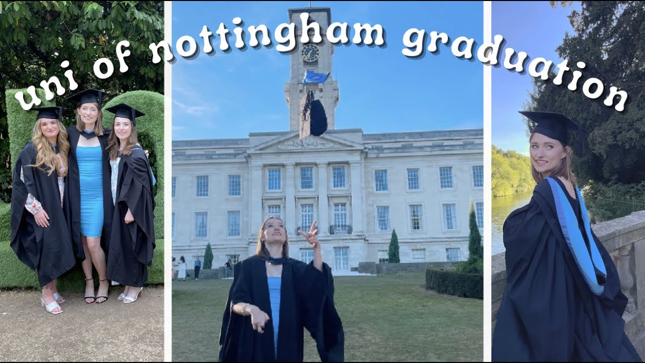 my graduation at nottingham uni 💙