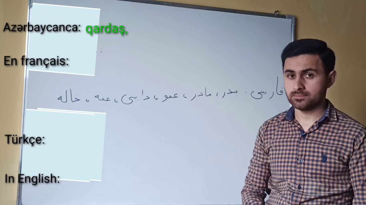 Beş dildə on beş söz.Quinze mots en cinq langues.Fifteen words in five languages / Elvin Ağayev