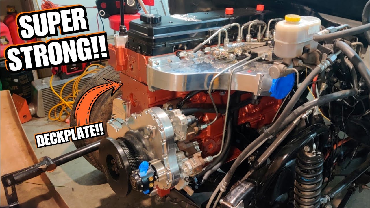 OUR NEW CUMMINS RACE ENGINE IS HERE AND IT'S KILLER!!