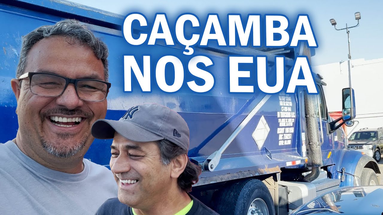 COMO FUNCIONA AS CAÇAMBAS AQUI NOS EUA