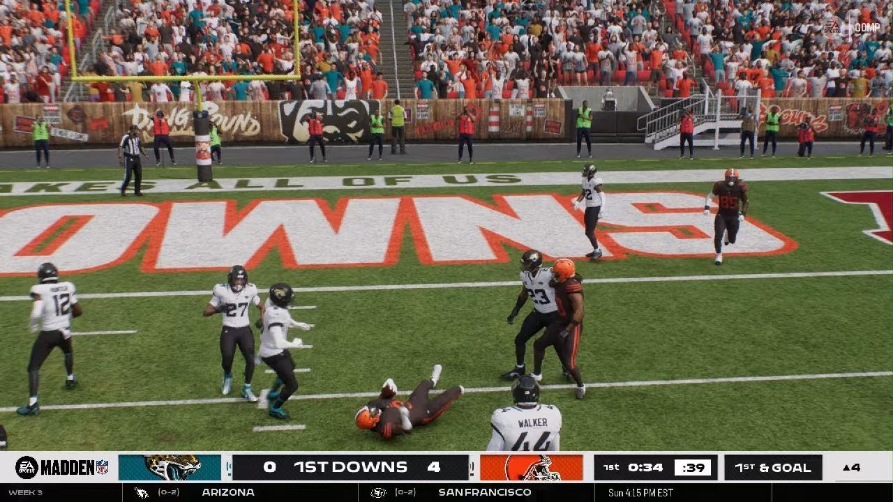 Madden NFL 26 2026 season regular season week 3 vs. Jacksonville